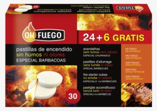 Pastillas Encendido Especial Barbacoa Sin Humos Y Olores #6945723