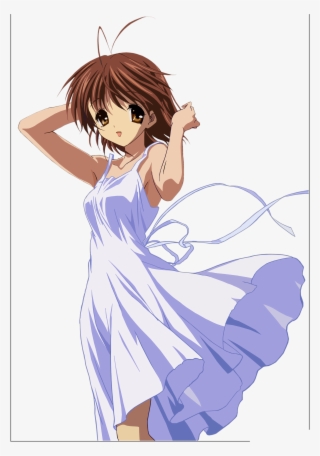 Clannad Furukawa Nagisa Dress Summer Dress Transparent #6945950