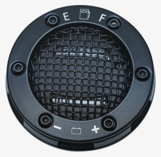 Kuryakyn Black Mesh Led Fuel Battery Gauge Cap 93-17 #6946410