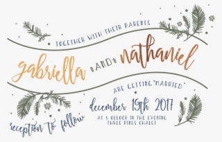 Copper Foil Invitations Floral #6947089