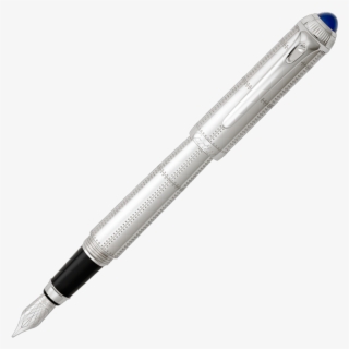 Caneta Tinteiro Roadster Cartier Transatlantique Decorada #6948651