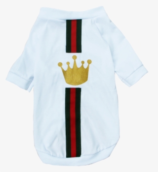 Camiseta Branca Coroa Dourada #6948939