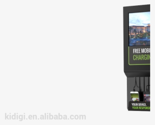 Advertiser Wall Mounted Digital Screen Charging Station #6950532