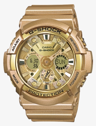 Reloj Casio G-shock Ga200 Dorado Resistencia Magnética #6951534