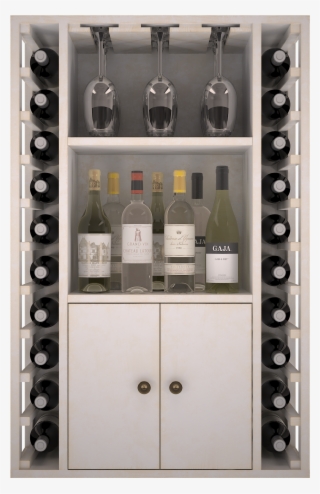 Botellero Blanco Pino Expovinalia #6953531