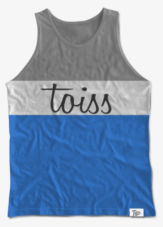 Regata Tricolor Azul #6956612