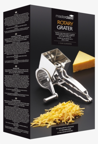 Master Class Deluxe Stainless Steel Rotary Cheese Grater #6959172