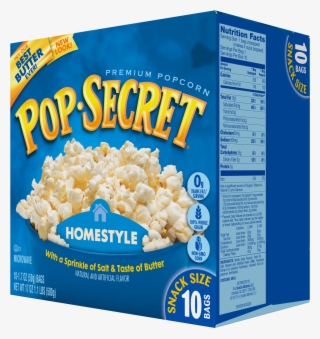 Pop Secret Homestyle Microwave Popcorn, Snack Size #6968357