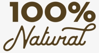 100% Natural Graphic #6968926