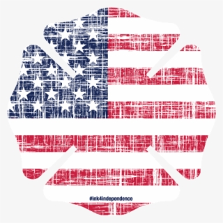 Worn Americana Firefighter Shield Decal #6969540