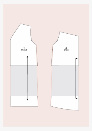 1/ Cortar Las Piezas Del Delantero Y De La Espalda #6969541