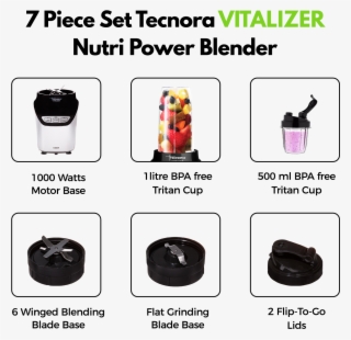 7 Piece Tecnora Nutri Blend In India Online At Best #6970838