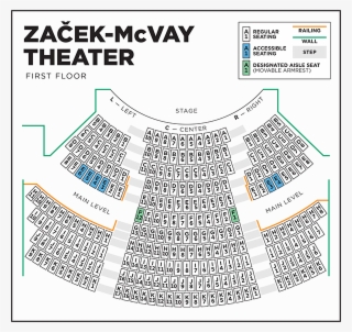 Zacek-mcvay Theater Seating Chart #6971787
