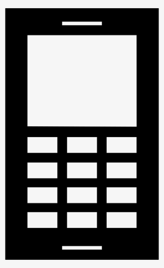 Phone With Buttons And Small Screen Comments #6974819