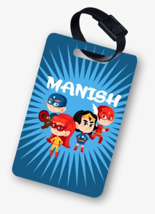 Super Hero Luggage Tag #6975749