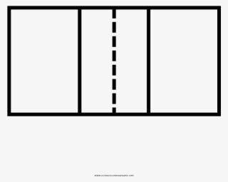 Volleyball Court Coloring Page #6976715