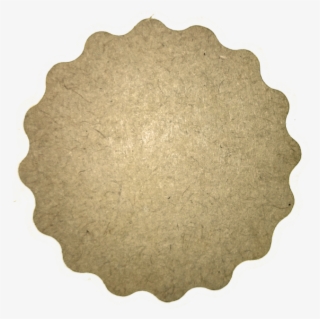 Selo Kraft Adesivado Borda Ondulada 50 Mm Folha Com #6980035