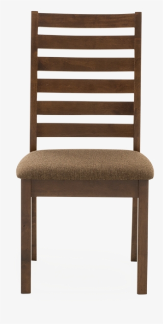 Image For Brown Wood Chair With Linen Seat From Brault #6983775
