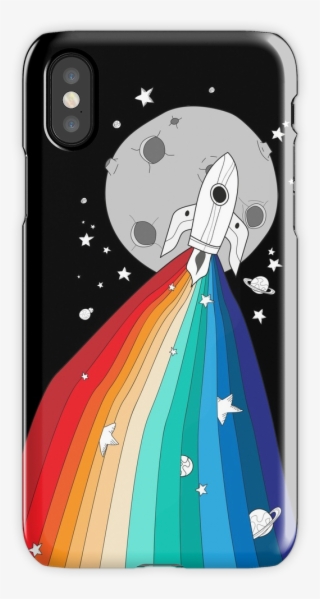 Pride Rocket Iphone X Snap Case Fundos, Estampas, Foguete #6985698