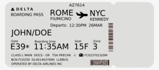 New Boarding Pass #6986292 New Boarding Pass #6986292