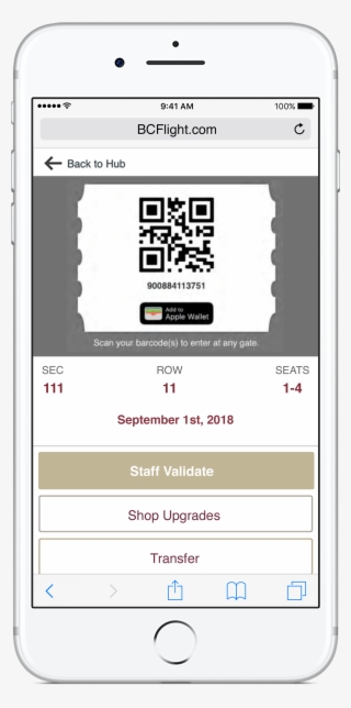 Scan In At Any Gate And Enjoy The Game #6987648