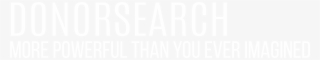 Donorsearch Provides Accurate And Actionable Information #6989779