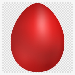 Red Egg Clipart Red Easter Egg Clip Art #6990453