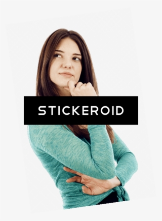 Young Woman Thinking #6991259