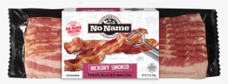 No Name® Natural Hickory Smoked Thick Sliced Bacon #6991653