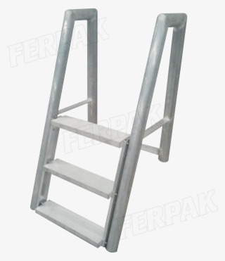 Escalera Para Acceso A Pileta #6998836