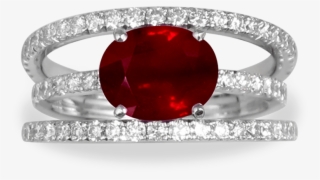 Bague Diamant Rubis #6999039