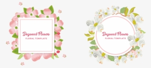 Flowering Wedding Invitation Euclidean - Flowering Dogwood #70177