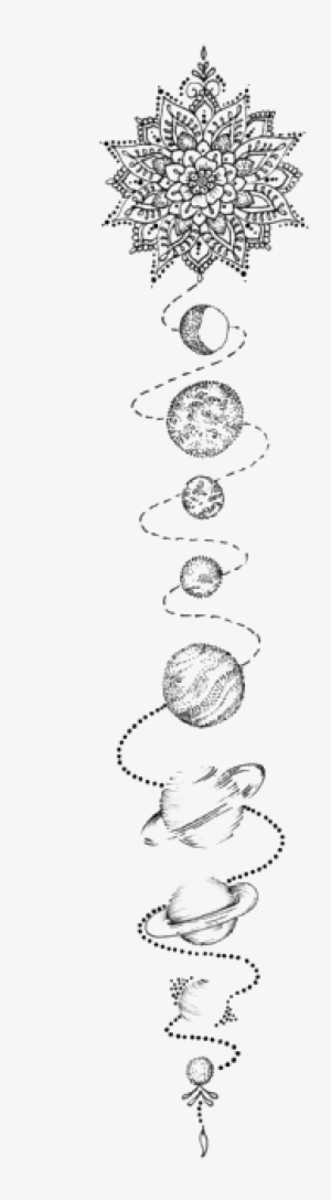 Aesthetic Tattoo Png Transparent Image - Sketch #70390