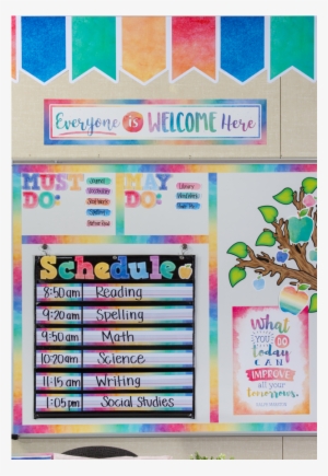 Watercolor Bold Block 4" Letters Combo Pack Alternate - Teacher Created Watercolor Banner #70890