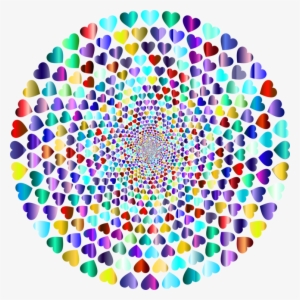 Computer Icons Circle Drawing Free Commercial Clipart - Rainbow Heart Graphic #70892