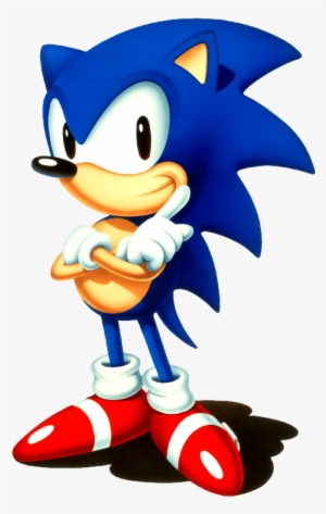 Sonic the Hedgehog transparent image download, size: 1961x2311px