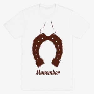 Horseshoe Mustache Mens T-shirt - Cake Puns #71683