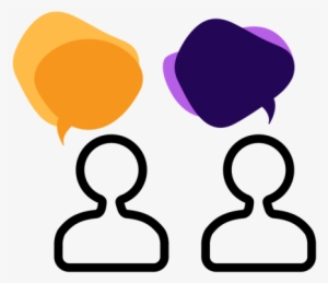 Engaging Family Members, Friends, And Others - Two People Talking Png #71945