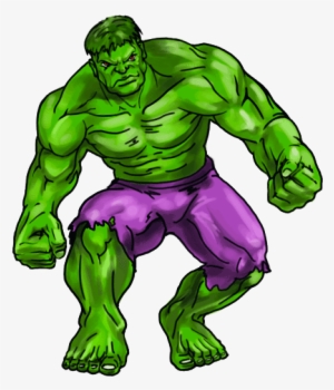 Hero Drawing Hulk - Incredible Hulk Clipart #71966
