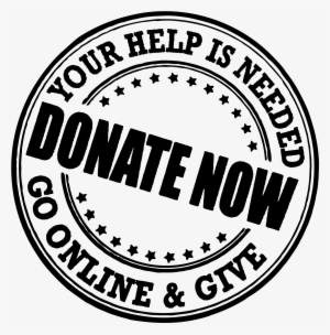 This Free Icons Png Design Of Donate Now Round Stamp #72354