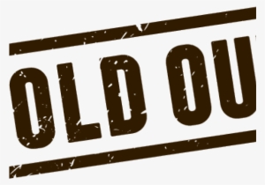 Sold Out Png Transparent Images - Portable Network Graphics #72605