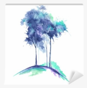 Clip Art Royalty Free Download Watercolor Tree Isolated - Watercolor Painting #72608