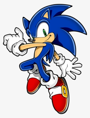 Sonic Hedgehog Jumping Side - Sonic Png #72722