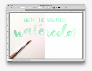 4 11 2017 Digitize Watercolor - Watercolor Painting #72747