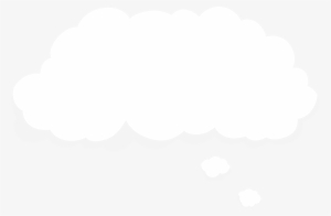 Clouds Clipart Speech Bubble - Speech Bubble Cloud Png #72788