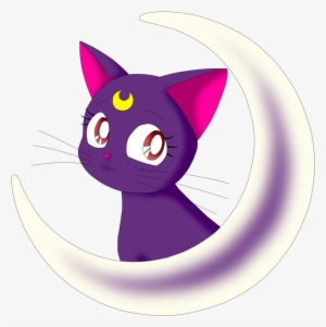 Sailor Moon Cats Png - Luna Sailor Moon Png #72789