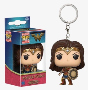 Wonder Woman Pocket Pop Vinyl Keychain - Funko Pop Keychain Dc #73224