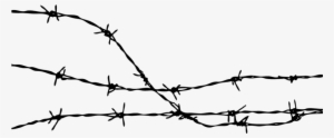 Clip Library Download Barb Wire Clipart - Barbed Wire Silhouette Ai #73373