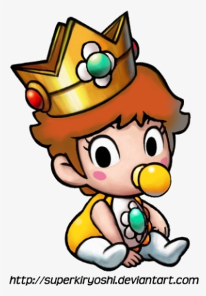 Baby Daisy Princess Peach Game, Princess Peach Mario - Mario And Luigi Partners In Time Art #73770