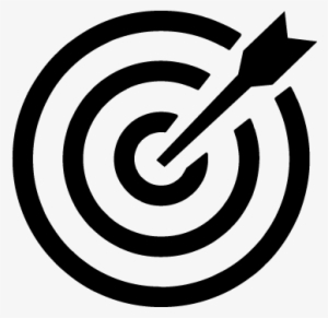 Svg Png - Target Icon White Png #73947